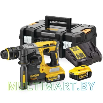 Перфоратор DeWalt DCH273P2T (с 2-мя АКБ, кейс TSTAK)